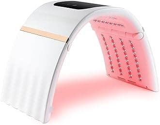 LIARTY7 Color LED Face Light Therapy Mask PDT Portable Photon Therapy Skin Rejuvenation LED Skin Tightening Facial for Blackhead Spot Redness Wrinkle Anti-aging
