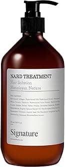NARD Hair Conditioner Signature 16.9 Fl Oz - Shiny and Elastin Hair Care Treatment for Damaged Dry Hair - Argan, Olive, Jojoba, Macadamia, Sunflower 5 Natural Oil - Rich in Protein Amino Acids