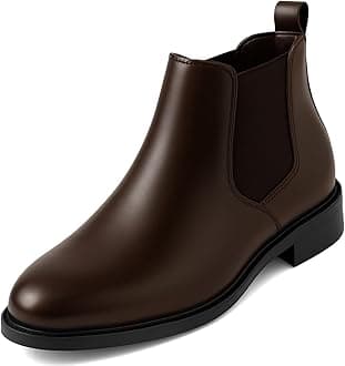 Men's Slip On Fashion Chelsea Boots | High Tops, Soft Cushioned Insole, Comfortable Fit, Trendy, Stylish Boots