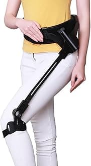 Walking Aid, Exoskeleton Power Walking Aids, Assistance Products, Mobility Walking Aids for Disabled and Elderly Leg Walking Training (Left Leg, L)
