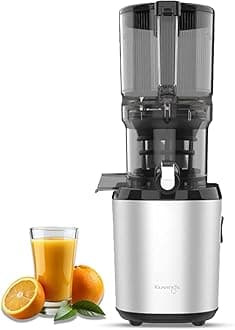 REVO830 Red Luxury Cold Press Whole Slow Juicer, World's 1st Patented Auto-Cutting Auger to reduce juicing time, 12 Yrs Motor Warranty, 240W Strong Motor, All-in-1 Fruit & Vegetable Juicer
