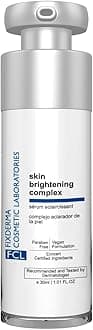 FIXDERMA COSMETIC LABORATORIES FCL Skin Brightening Complex with 2% Alpha Arbutin, 0.5% Hyaluronic Acid & Milk Protein | Antioxidant Serum for Face | Dead Skin Remover for Face - 1.05 Fl Oz