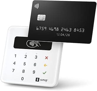 Air Card Reader - Mobile Card Terminal for contactless payments with Credit & Debit Card, Apple & Google Pay - NFC RFID - Practical Card Reader