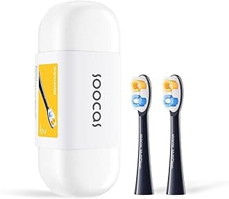 Multiclean Classic Clean Electric Toothbrush Replacement Heads, Deep Clean, Effective Plaque Removal, 2 Brush Heads, Blue