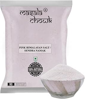 Masala Chowk Popular Pink Rock Salt Powder/Sendha Namak, 50 Grams