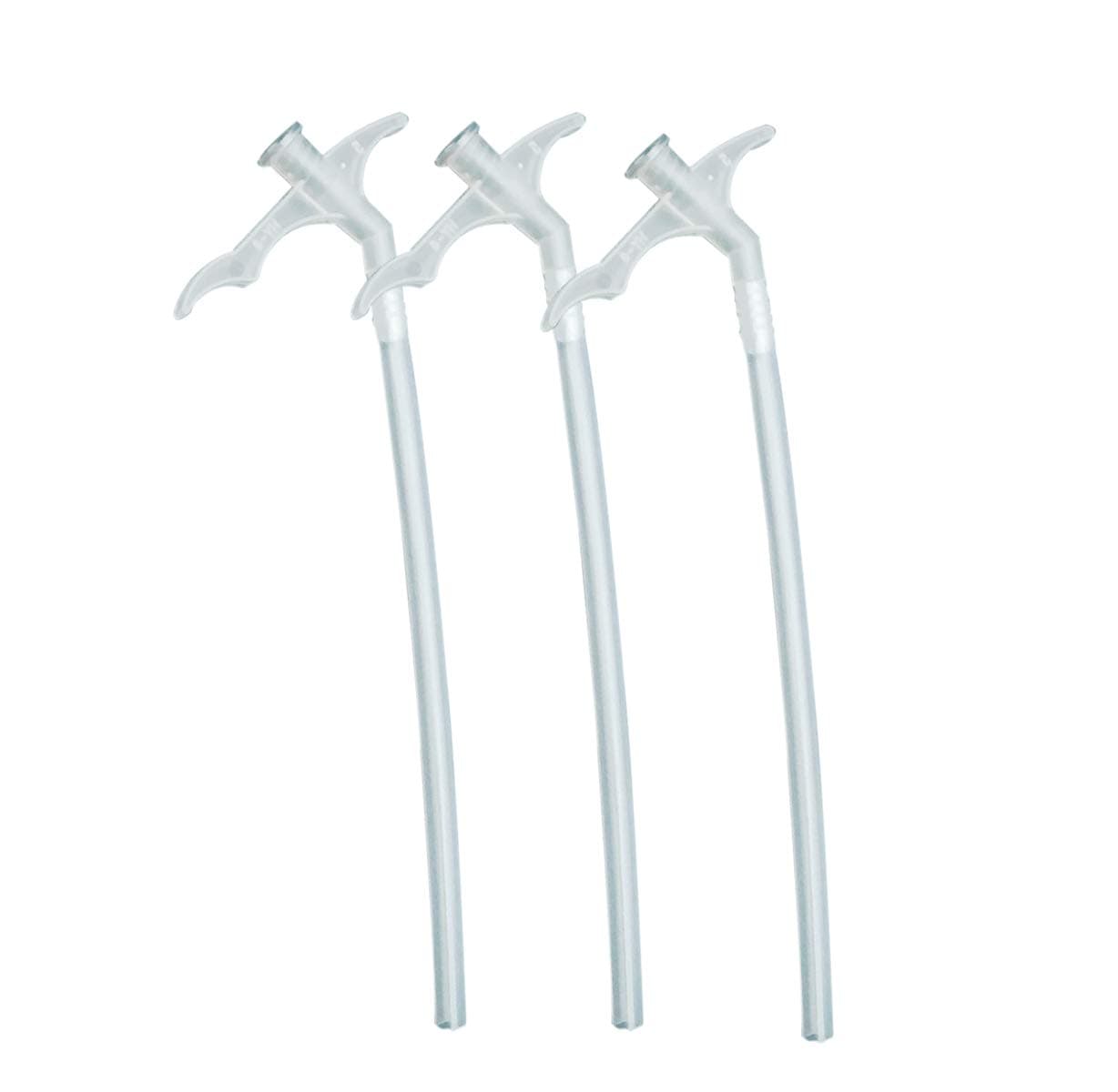 Spray Foam Replacement Tubes Nozzle - Trigger & Tube Assembly, Clear Foam Tube, Gap Filling Insulating Foam Spray - Replacement Tube for DIY Spray Foam - Pack of 3 Foam Tube