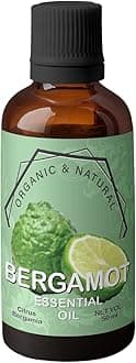 Heilen Biopharm Food Grade Edible Bergamot Essential Oil For Skin Nourishment, Anti-Acne, Anti-Wrinkle - 100 mL Bottle Pack of 1