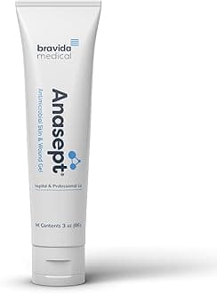 Anasept Antimicrobial Skin & Wound Gel 3 oz. Tube