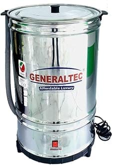 Generaltec 50L Churning Machine – Model GKALM50L | 1400 RPM | Stainless Steel Body | Butter & Laban Maker | Belt-Pulley System | Natural Dairy Extractor | Made in Turkey | 1-Year Warranty