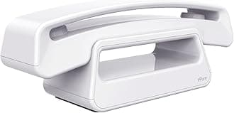ALCATEL ePure Iconic - Cordless Phone DECT - Classic Design - Large Highly Legible GraphicDisplay - Handsfree - Call Barring - White