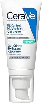 Oil Control Gel Cream lightweight Moisturizer for Oily & Combination Skin with Ceramides, Hyaluronic Acid & Niacinamide | Dermatologist Recommended (52ml)