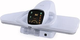 38" Large Steam Iron Press with LED Touch Screen, 1800W Steam Press with 5 Fabric Settings Language Conversion and Voice Prompts, Iron Press with Spray Bottle for Home Business(Stand Not Included)