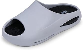 Men's Classic Ultra Soft Sliders/Slippers with Cushion FootBed for Adult | Comfortable & Light Weight | Stylish & Anti-Skid | Waterproof & Everyday Flip Flops for Gents/Boys D-507