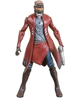 6.27 inch Movie Superhero Action Figures Toys Characters Perfect for Themed Parties for Kids Ages 3 and Up (16cm Star Lord)