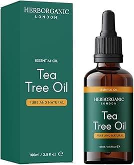 Anti-Bacterial Tea Tree Oil – 100 ml – Organic – Antiseptic – for Acne and Redness of Skin – for Pimples and Nail Fungus – Aromatherapy