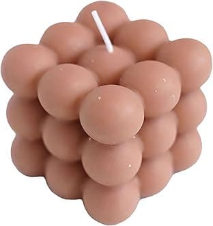 Scented Bubble Cube Candles, Cube Soy Wax Candles, Bubble Candles, Aesthetic Home Decor Candles, for Home Use and Gifting (Coffee)