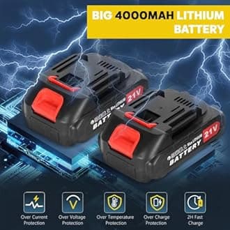 2 in 1 Cordless Pole Saw & Mini Chainsaw,6-inch Power Polesaw for Tree Trimming,Brushless Electric Chain Saw with 2 Battery,5.9 Feet MAX Reach Pole Saw for Tree Pruning Wood Cutting US