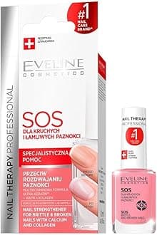 Eveline Cosmetics Nail Therapy Professional SOS | For Brittle & Broken Nails | (12Ml)