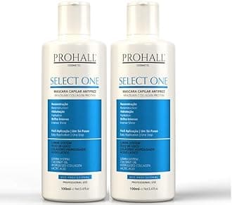 Brazilian Keratin Hair Treatment Blowout Complex Formaldehyde Free-PROHALL SELECT ONE 3.4oz (Pack of 2)-Keratina Queratina Brasileña Para Alisar el Pelo Sin Formol-Protein Hair Treatment