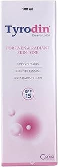 Tyrodin Creamy Lotion for Even & Radiant Skin Tone, SPF 15, 100ml