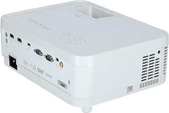 ViewSonic Px706Hd 1080P Short Throw Home Projector with 3000 Lumens | Dual Hdmi USB C | Low Input Lag |120" Projection Image, White