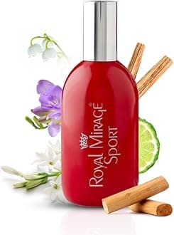 Royal Mirage Sport Eau de Cologne - Unique Fresh Green & Floral Fragrance Spr...
