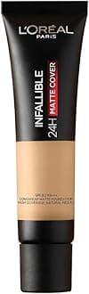 Loreal Paris Infallible 24H Matte Cover Liquid Foundation, 95 Light Linen, 35 ml
