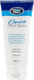 Once Heel Balm | Long-lasting Relief for Rough, Dry & Callused Feet | Paraben-free, Clinically Proven, Suitable for Diabetics | Visible Results in 1 Day | 200 ml
