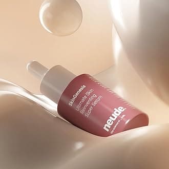 Neude SkinGenesis Brightening & Anti Aging Face Serum with Lactic Acid, Niacinamide & Hyaluronic Acid for Radiant Skin For Men & Women | Reduces Dark Spots, Fine Lines, Protects Skin Barrier | All Sk