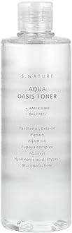 S.NATURE Aqua Oasis Toner | PHA, Soothing and Calming Skin,Hydrating, Refreshing Toner for All Skin Types, Korean Skin Care, Vegan | 300ml, 10.14 Fl Oz