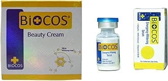 Biocos Beauty Face Whitening cream & Formula Brightening Serum COMBO