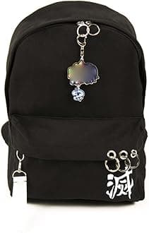 Maxer School Bag Outdoor Casual Shoulders Backpack Japanese Anime Travel Daypacks for Women Men