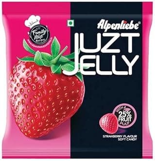 - Truecart Alpenliebe Juzt Jelly, Strawberry Flavour 148Gm