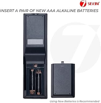 7SEVEN® Compatible for Sony 3D Blu-Ray Disc DVD Player Suitable for BDP-S5100 BDP-S1100 BDP-S3100 BDP-S190 BDP-S590 BDP-S390 BDP-BX510 BDP-BX110 BDP-BX310 BDP-BX59 BDP-BX39 Models