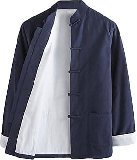 ZooBoo Mens Martial Arts Kung Fu Jacket Tang Suit