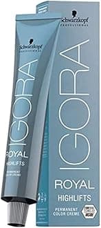Igora Royal Highlifts Permanent Hair Colour Cream, No. 10-21 Ultra Blonde Ash Cendre, 60 ml
