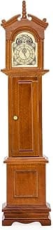 Odoria 1/12 Miniature Grandfather Clock Dollhouse Victorian Furniture Accessories