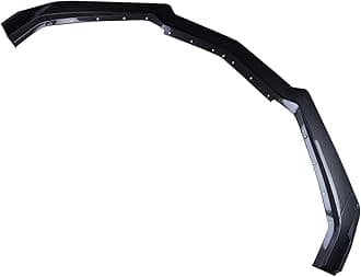 NOPOCA Front Bumper Lip Compatible with Chevy Corvette C8 Z51 2020-2024 Sport Splitter Spoiler Diffuser Protector Guard Wing Body Kit Air Dam Corvette C8 Accessories 5PCS (Glossy Carbon Fiber)