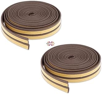 MMT ACOUSTIX Soundproofing, Dust Proof Door/Window Self Adhesive Door Seal (Set of 2Pcs)