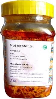 Abheesht Mango Onion Pickle 400g | Homemade Traditional Achar | Aam Pyaj Ka Achar | Pickles in Mustard Oil