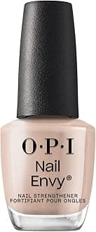 Nail Envy Nail Strengthener, Clear & Opaque Crème Nail Polish Treatment with Vegan Formula to Strengthen Weak & Thin Nails (15ml)