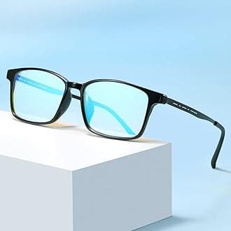 Color Blindness Glasses for Men Women Improve Color Vision Resolution, Red Green Colorblind Correction Eyeglasses TR90 Frame