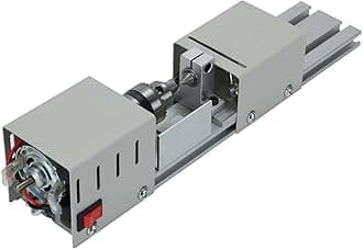 Trintion 6 in 1 Mini Woodworking Lathe Multi Metal DIY Wood Model Making Drilling Milling Machine for Engraving and Grinding of Wood Stone