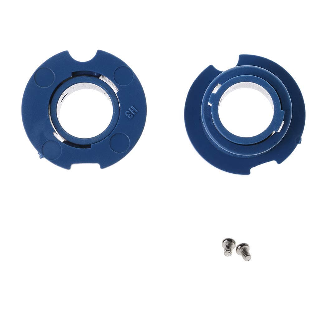 Fanbufan hgfcdd 2pcs LED Headlight Bulb Base Adapter Socket Holder 880/HB4/HB3/H11/H7/H4/H3/H1 for Car Halogen Headlamps