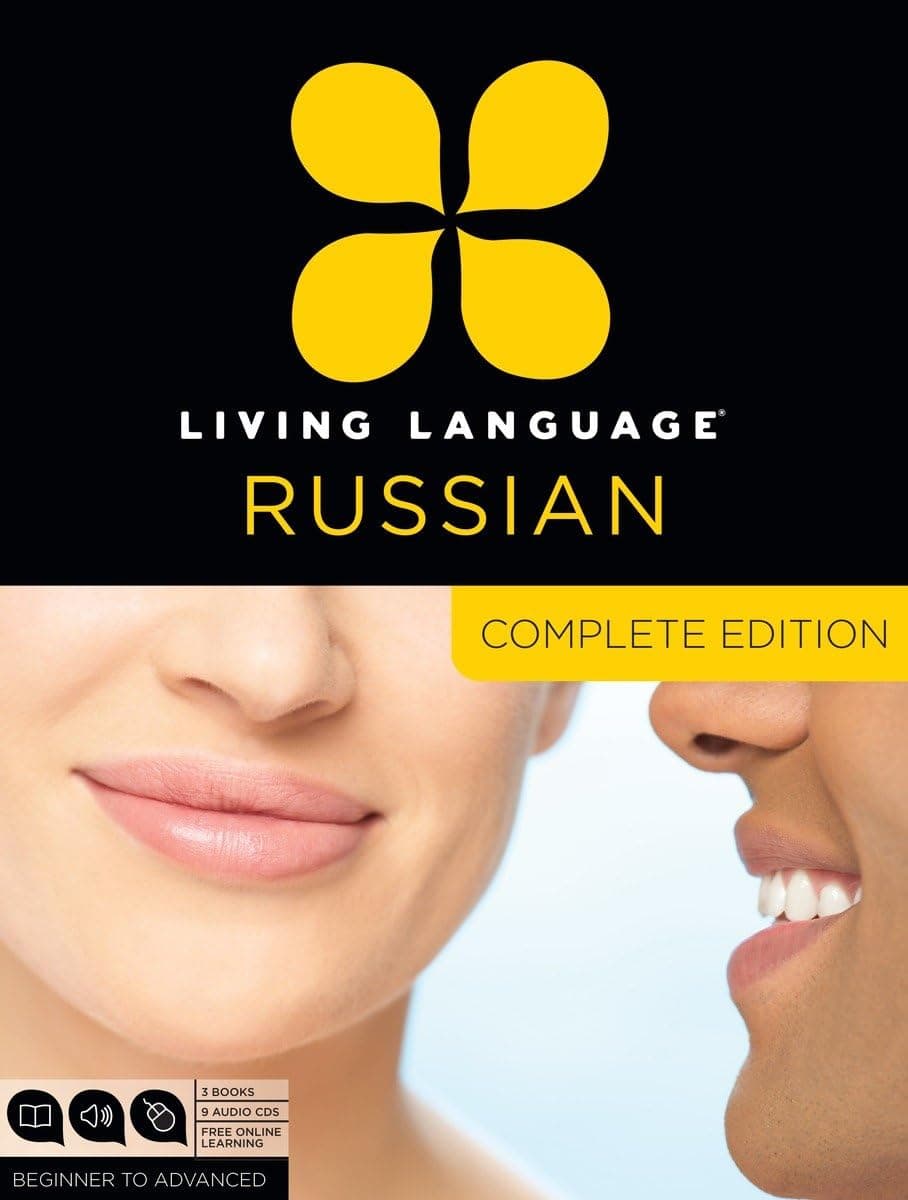 Living Language Russian, Complete Edition: Beginner through advanced course, including 3 coursebooks, 9 audio CDs, and free online learning Unabridged Edition