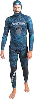 Cressi Spearfishing and Freediving Wetsuit with Loading Chest Pad, Knee Protection, Anatomical Design - Tokugawa: Designed in Italy
