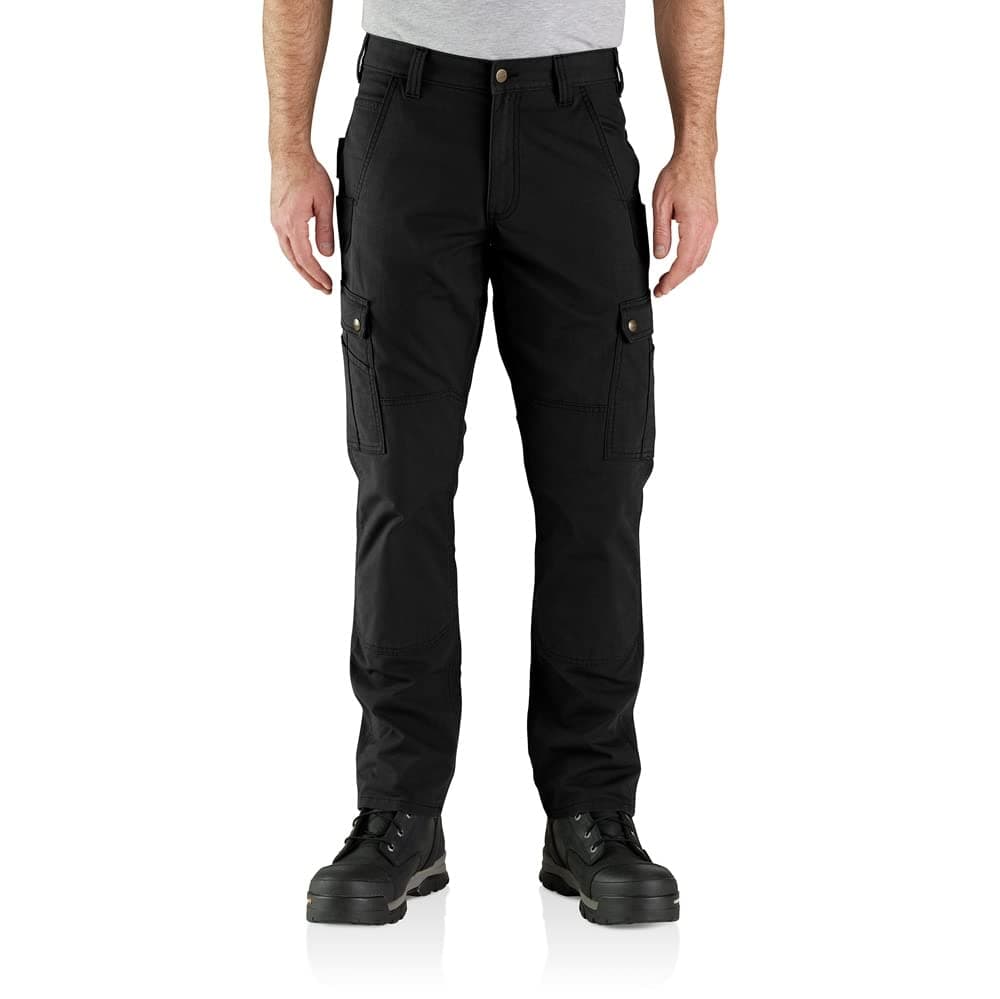 Herren Rugged Flex Relaxed Fit Ripstop Cargo Fleece-Lined Work Casual Pants