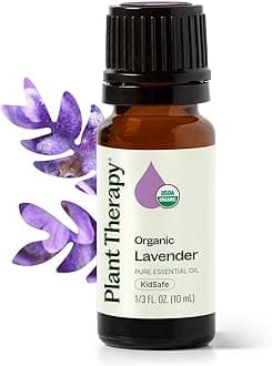 Plant Therapy Organic Essential - Lavender for Unisex - 0.33 oz Essential Oil