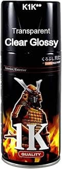 Spray Paint 1K 2Star Transparent Top Coat #K1K**- CLEAR GLOSSY (D-I-Y Do It Yourself)- 300ml