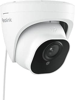 REOLINK 5MP PoE Security Camera, CCTV Camera for Home Outdoor, Human/Vehicle Detection, 100ft IR Night Vision, 24/7 Recording, Up to 256GB microSD Card, Works with REOLINK NVR, RLC-520A